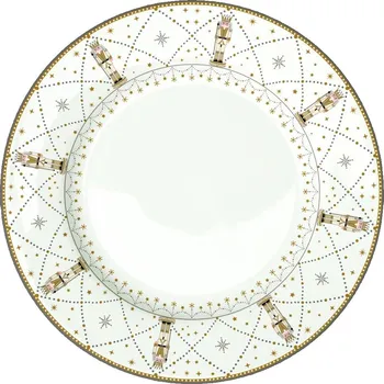 Talíř Porcelánový jídelní talíř Royal Nutcracker bílá