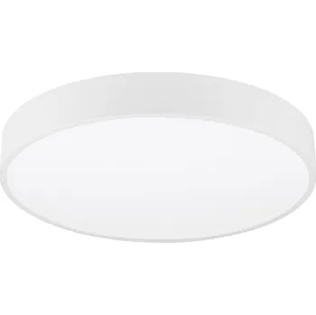 Bílé kovové stropní LED světlo Nova Luce Hadon 50 cm
