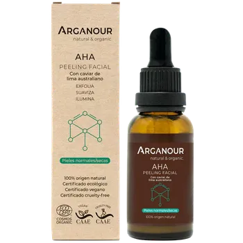 Pleťový peeling Arganour AHA peeling na obličej s kaviárovým citrusem 30 ml
