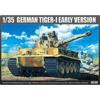 Plastikový model 1:35 Academy 13239 Tiger I Early s inter. - expresní doprava