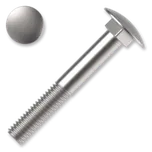 Šroub vratový M8x50, Fe, ZB