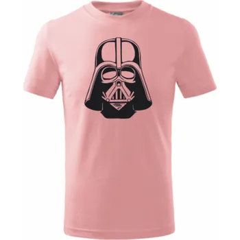 ON-DESIGN Dětské tričko s DARTH VADEREM Velikost: 134 cm/8 let, Barva: růžová