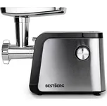 Elektrický mlýnek na maso BestBerg BBM-2500 / 2500 W / černá/stříbrná