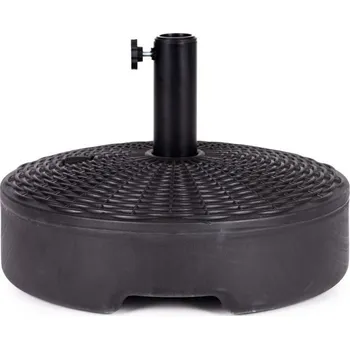 Stínicí technika Stojan pro slunečník, 22 l, černá