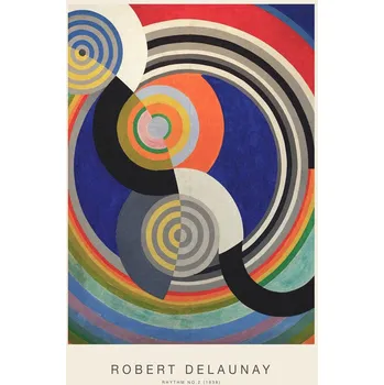 Plakát Plakát, Obraz - Rhythm No.2 (Special Edition) - Robert Delaunay