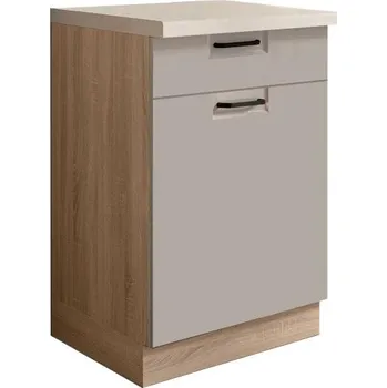 Kuchyňská skříňka Kuchyňská Skříňka Favorit 4D Sonoma/Latte