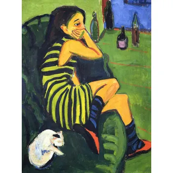 Plakát Plakát, Obraz - Artist Marcella, Ernst Ludwig Kirchner
