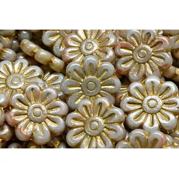 Korálek Korálky květ kopretiny 4736 (18x18 mm)