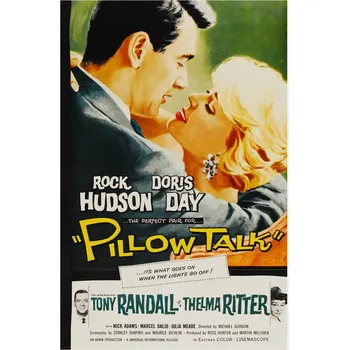 Plakát Plakát, Obraz - Pillow Talk / Rock Hudson & Doris Day