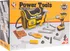 Sada dětského nářadí Power Tools s vrtačkou na baterie v tašce žlutá