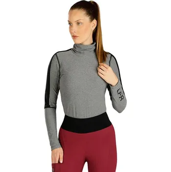 Pánské tričko Litex Dámský rolák s dlouhým rukávem Barva: Šedá, Velikost: L