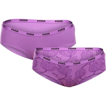Kalhotky 2PACK dámské kalhotky Puma fialové (701226222 002) L 701226222 002 Možnost vrácení zboží ZDARMA do 120 dnů!