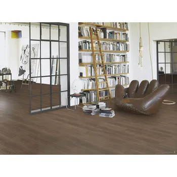 vinylová podlaha Vinylová podlaha zámková celovinylová PARADOR Modular one Dub artemis kávově hnědá 1748719