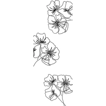 Plakát Plakát, Obraz - Black poppy, Veronika Boulová