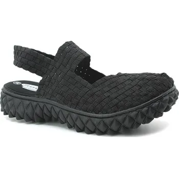 Dámské sandále ROCK SPRING Over sandal all black, dámská obuv vel.36 (gumičková obuv )