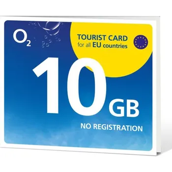 O2 Tourist Card s kreditem 50 Kč a 10…