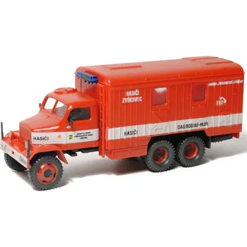 Plastikový model SDV - Praga V3S, DA-8, hasiči, Model Kit 384, 1/87