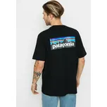 Patagonia P6 Logo Responsibili (black) S, černá