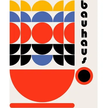 Plakát Plakát, Obraz - Bauhaus Coffee 70s Decor, Retrodrome