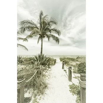 Plakát Plakát, Obraz - Path to the beach | Vintage, Melanie Viola