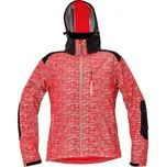 CERVA Softshellová bunda KNOXFIELD Velikost: XS, Barva: červená
