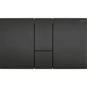 WC ovládací deska Prevista Viega 8614.1 VfS24 plast, černá matná