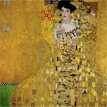 Plakát Plakát, Obraz - Portrait of Adele Bloch-Bauer I (1907), Gustav Klimt