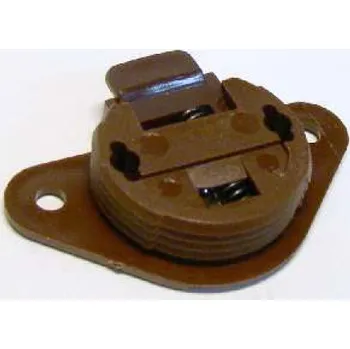 TS Kování plastové na posuvné dveře Unipos horní díl, hnědá