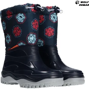 Dívčí sněhule Dětské sněhule DEMAR PICO LIGHT 0377 A modrá