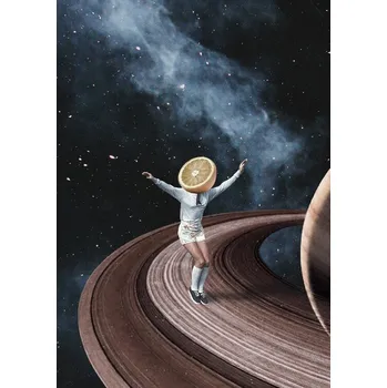 Plakát Plakát, Obraz - Jumping oranges in my head, Maarten Léon