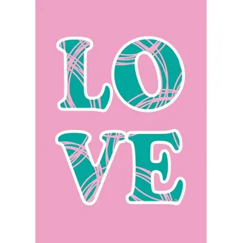 Plakát Plakát, Obraz - Love, Martina Pavlova