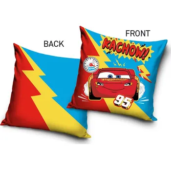 Polštář Dětský polštářek Cars Blesk McQueen Čau Čau