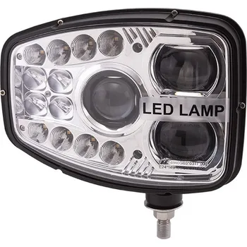 Přídavný LED světlomet 12-24V, DEUTSCH + blikač, pravý