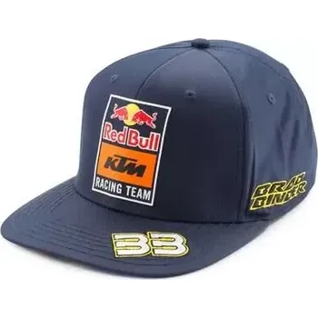 Kšiltovka Pánská čepice - kšiltovka KTM RED BULL KTM BRAD BINDER FLAT CAP rovný kšilt