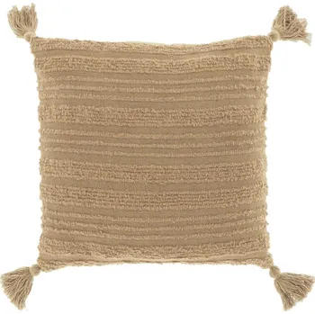 Polštář Ozdobný polštář Fonne karamelový hnědá 45x45