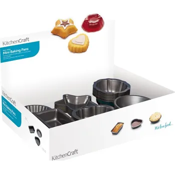 Nádoba na pečení Plechové formičky na pečení černá