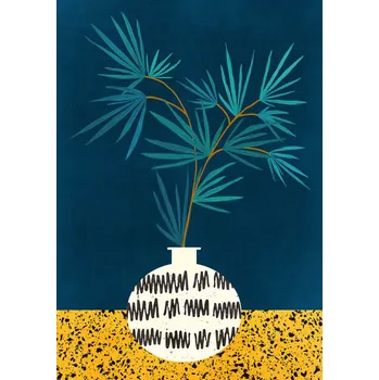 Plakát Plakát, Obraz - Night Palm, Kristian Gallagher