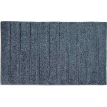 Koupelnová předložka KELA Koupelnová předložka Megan 100% bavlna kouřově modrá 80,0x50,0x1,6cm KL-24701