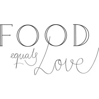 Plakát Plakát, Obraz - Food is Love, Studio Collection