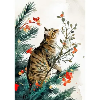 Plakát Plakát, Obraz - Cats life 11, Justyna Jaszke