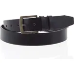 Klasický pánský kožený opasek BRUNO vel. 115, černý