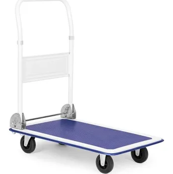 Plošinový vozík Skládací plošinový vozík s nosností 150 kg, modrá
