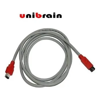 Audio kabel UniBrain Fire Wire kabel 9pin na 6pin FireWire 800- FireWire 400 k perifériím 2m stíněný