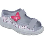 Dívčí sandálky BEFADO MAX 969X135 - motýlci Velikost: 25