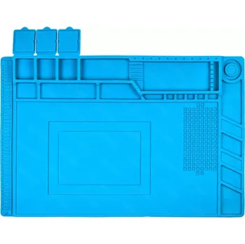 Gadget Multifunkční antistatická silikonová servisní podložka - modrá