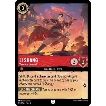 Sběratelská karetní hra Li Shang 112/204 - Ursula´s Return Typ karty: Standard