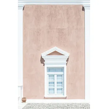 Plakát Plakát, Obraz - Pink wall and a pediment, Linda Wride