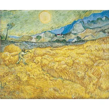 Plakát Plakát, Obraz - The Harvester, Vincent van Gogh