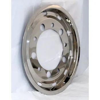 Poklice na kolo Kryt kola 22,5x11,75 přední 10 děr, nerez ET130