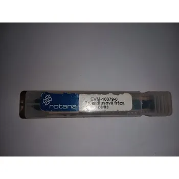 Fréza VÝPRODEJ - FRÉZA EVM 10079-0 pr.8mm R3 Z2 HS-Z-900785-7